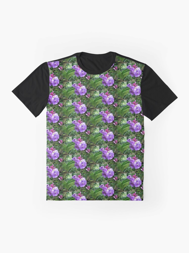 Thumbnail 4 of 5, Graphic T-Shirt, Princess Mikasa Blue Orchid designed and sold by TanyaOwens.