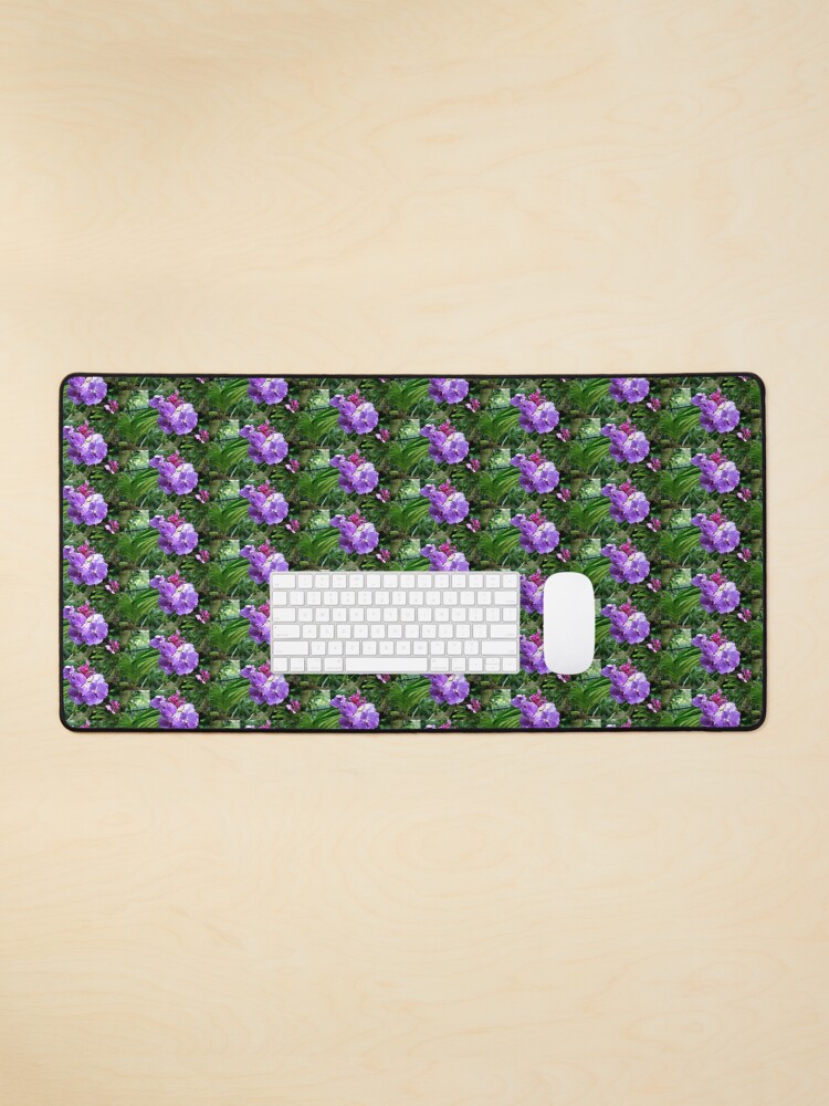 Thumbnail 1 of 5, Mouse Pad, Princess Mikasa Blue Orchid designed and sold by TanyaOwens.