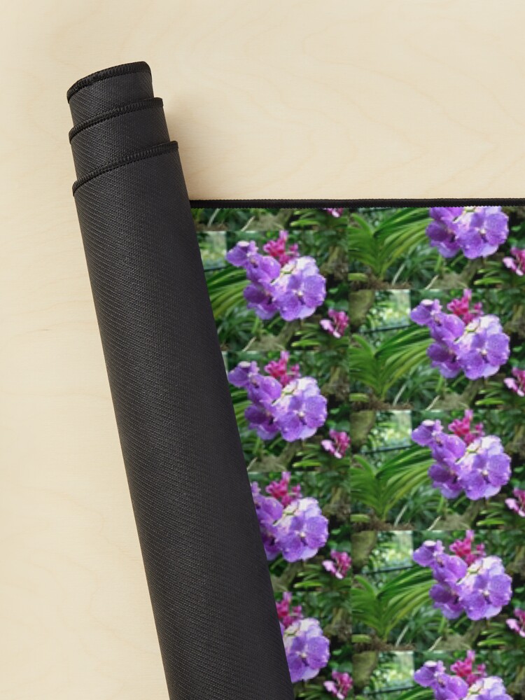 Thumbnail 2 of 5, Mouse Pad, Princess Mikasa Blue Orchid designed and sold by TanyaOwens.