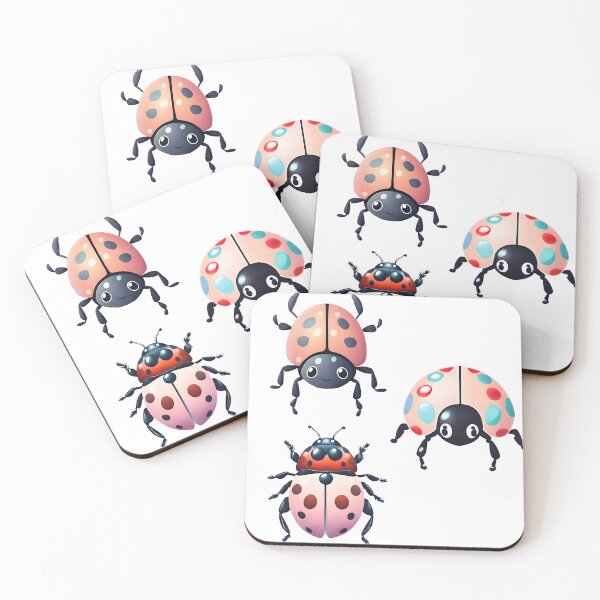 Item preview, Pastel Ladybug Trio designed and sold by Fashon1.