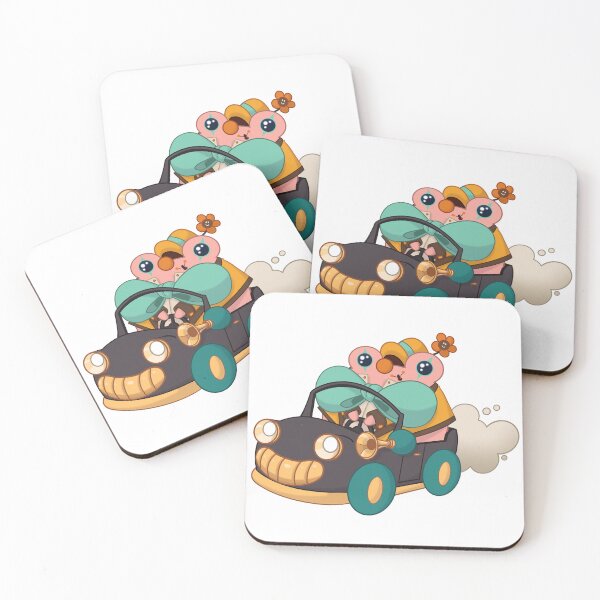 Item preview, Clown Frog in Car designed and sold by AlwaysDreah.