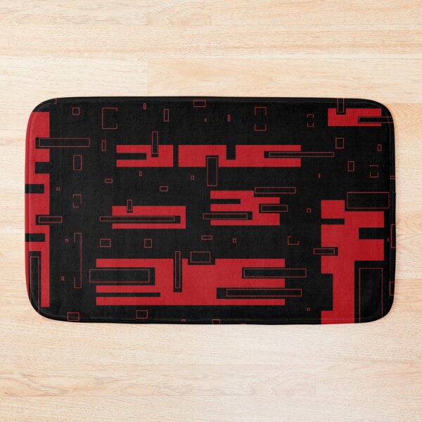 Item preview, Floating Red Abstract Geometry designed and sold by SimiDach.