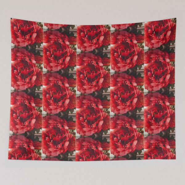 Item preview, Sumptuous red flower  designed and sold by adamcopping.