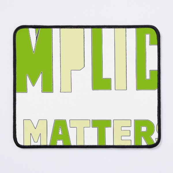 Item preview, Simplicity Matters Cream & Green designed and sold by KriticalDesigns.