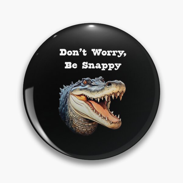 Item preview, Salt Water Crocodile Pun designed and sold by DinoKate.