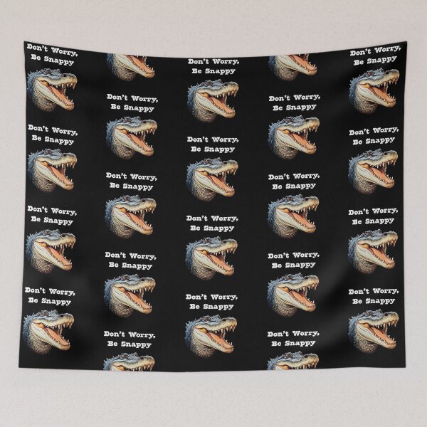 Item preview, Salt Water Crocodile Pun designed and sold by DinoKate.