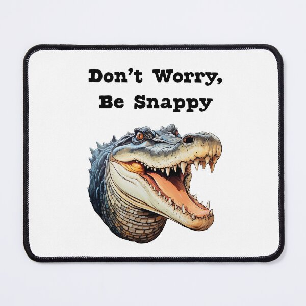 Item preview, Salt Water Crocodile Pun designed and sold by DinoKate.