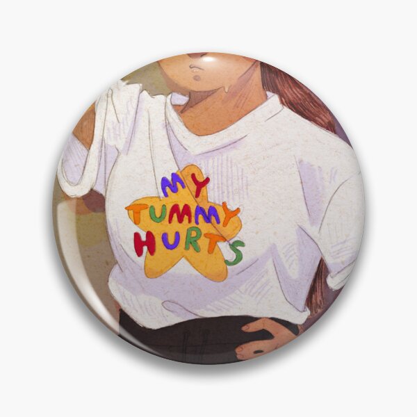Item preview, my tummy hurts designed and sold by petiteartiste.