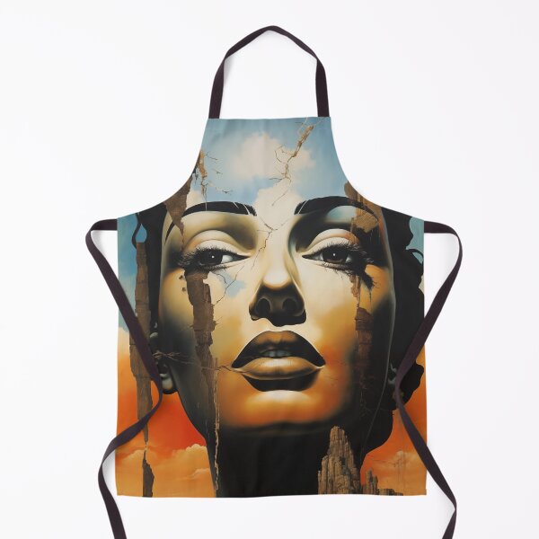 Item preview, Dreamscape Diva: Surreal Portrait of Radiant Elegance designed and sold by Mullet Monkey.