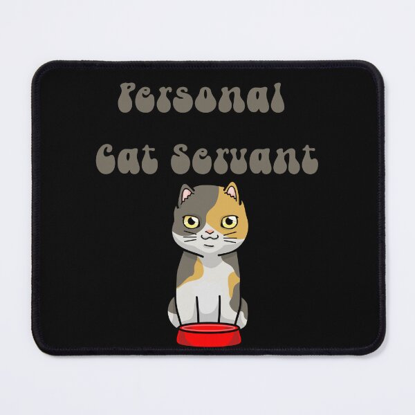 Item preview, Funny Black Cat Personal Servant  designed and sold by ArtFromBeyond.