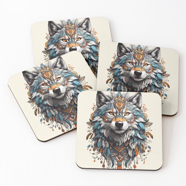 Item preview, Majestic Tribal Wolf designed and sold by BajanTees.
