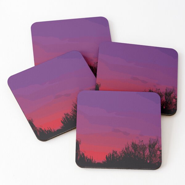 Item preview, Rosy Twilight: Red and Violet Sunset Sky designed and sold by GAP90.