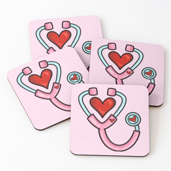 Item preview, Nurse Valentines stethoscope  designed and sold by TIPbyAshley.