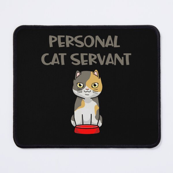 Item preview, Funny Black Cat Personal Servant  designed and sold by ArtFromBeyond.