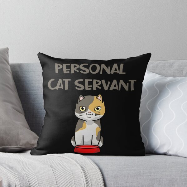 Item preview, Funny Black Cat Personal Servant  designed and sold by ArtFromBeyond.