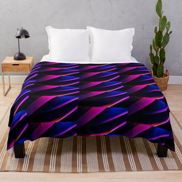 Aperçu de l'œuvre Motif néon violet créée et vendue par UZRWRLD .