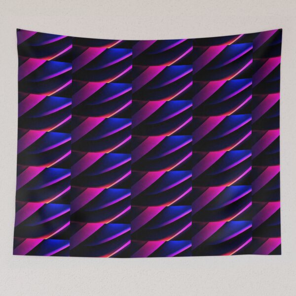 Item preview, Purple neon pattern designed and sold by UZRWRLD .