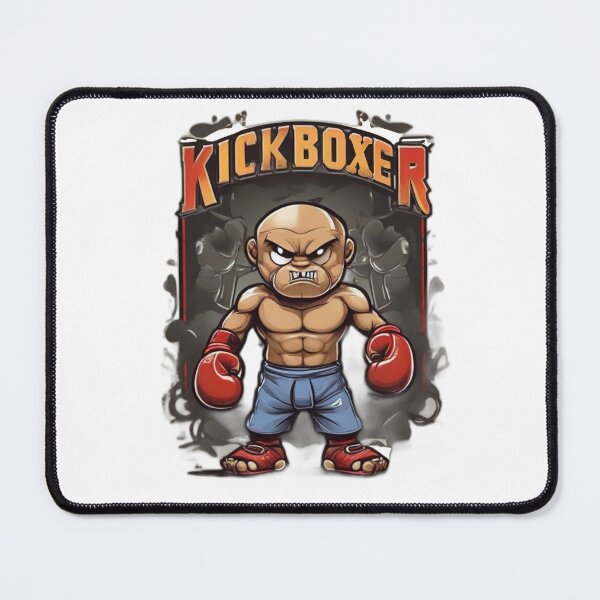 Aperçu de l'œuvre Dessin animé dur de Kickboxer créée et vendue par TimeBender.
