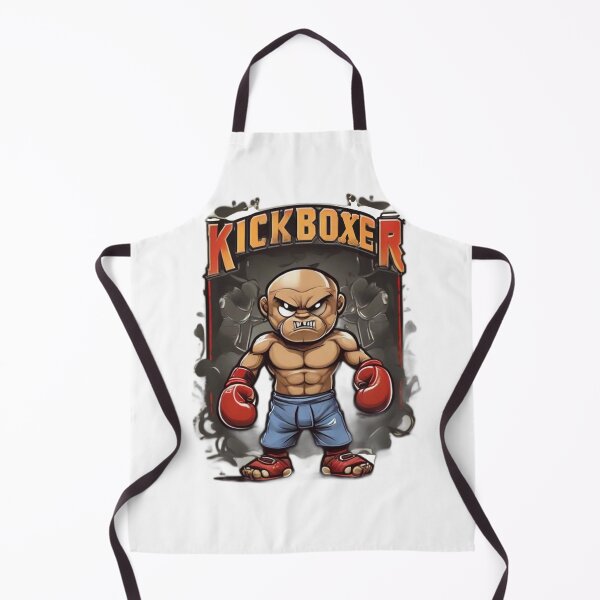 Artikelvorschau, Harter Kickboxer-Cartoon entworfen und verkauft von TimeBender.