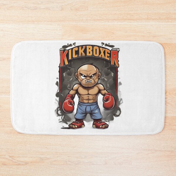 Artikelvorschau, Harter Kickboxer-Cartoon entworfen und verkauft von TimeBender.