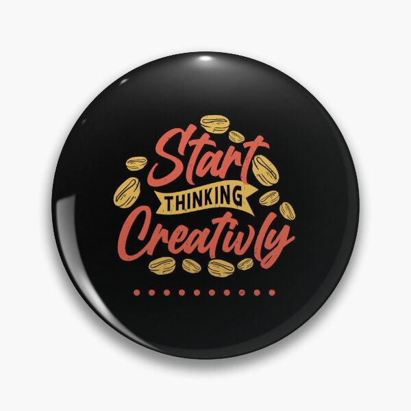 Item preview, Start Thinking Creatively Retro Vinted designed and sold by Merchrise.