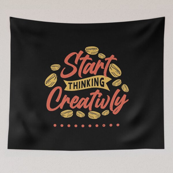 Item preview, Start Thinking Creatively Retro Vinted designed and sold by Merchrise.