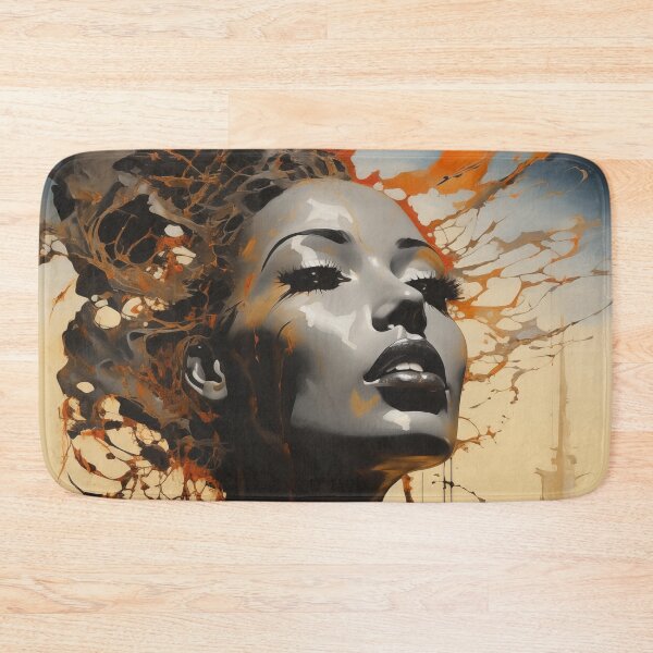 Item preview, Goddess of the Abstract: Surreal Woman in Harmonious Dreams designed and sold by Mullet Monkey.