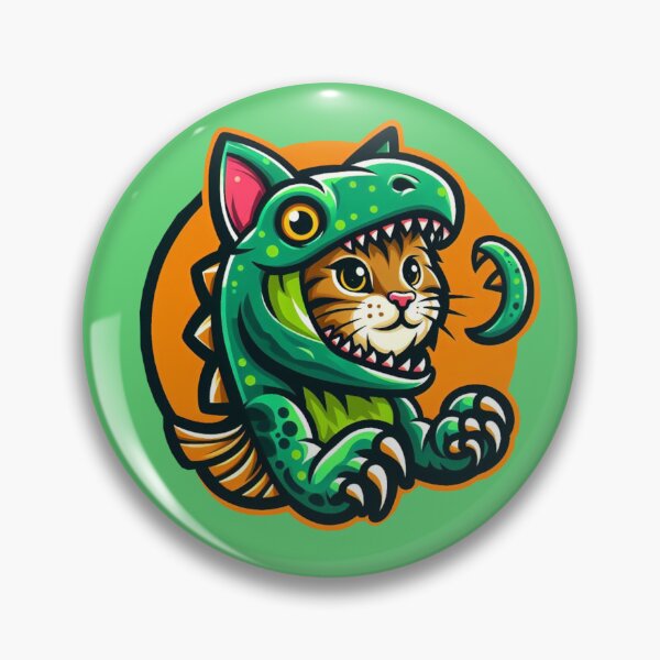 Item preview, Dino Kitty designed and sold by SnoopKittysCats.
