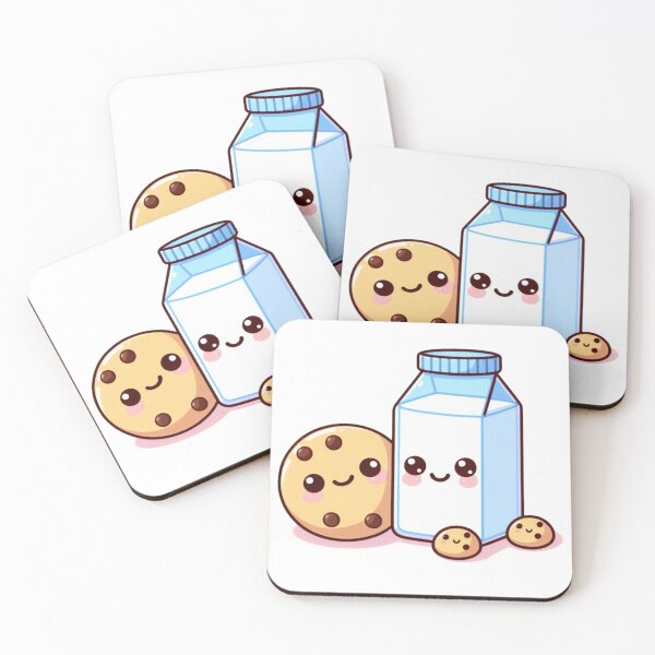 Item preview, Happy Smiling Milk & Cookies designed and sold by BrianSaysDesign.