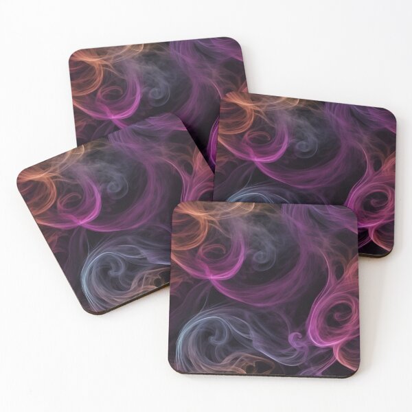 Item preview, Trippy Colorful Smoke Pattern designed and sold by TheArtOfPat.