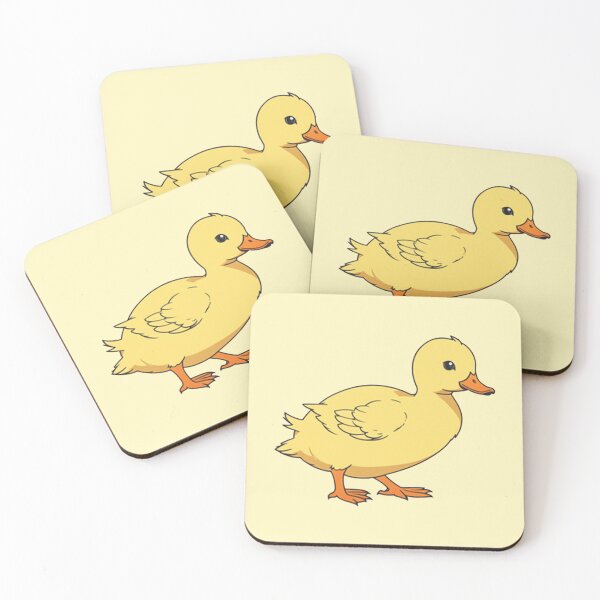 Item preview, Kawaii Cute Yellow Baby Duck (Duckling) designed and sold by Atlantico54.