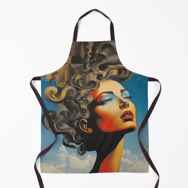 Item preview, Astral Beauty Unbound: Abstract Woman in Serenity designed and sold by Mullet Monkey.