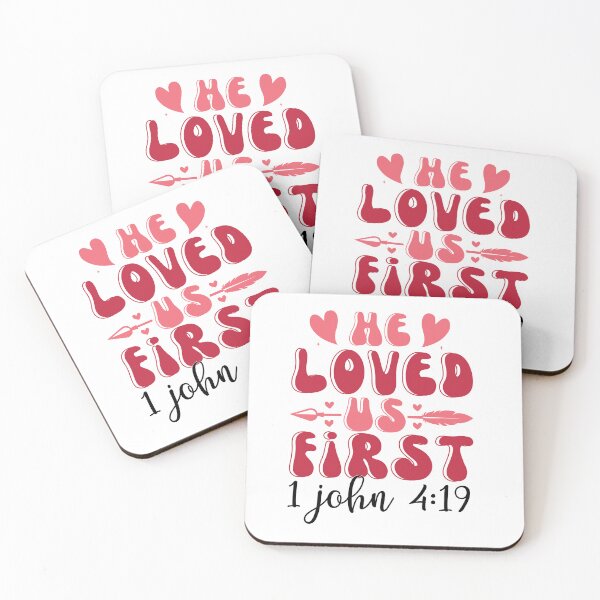 Item preview, He Loved us first! designed and sold by fribabywonder.