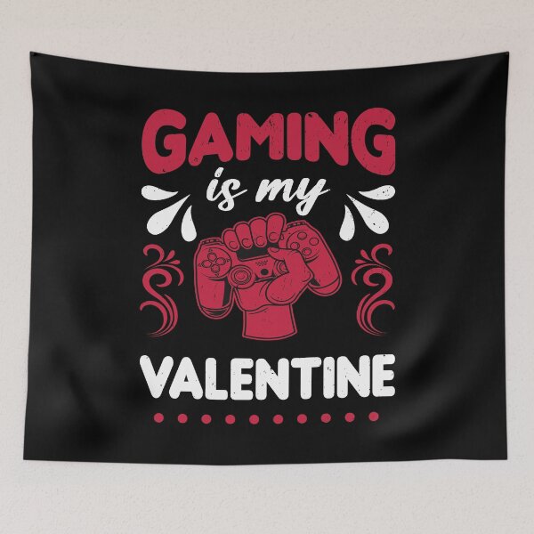 Item preview, Funny Valentines Day Shirt for Gamers Gaming is my Valentine designed and sold by Merchrise.