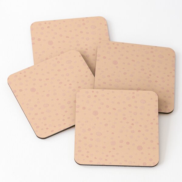 Item preview, Confetti Watercolor Dots Pattern - Melon + Coral designed and sold by Irene Estelle.