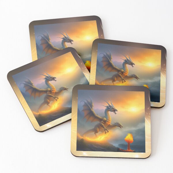 Item preview, Blazing Fire Dragons designed and sold by AnalajiaDesigns.