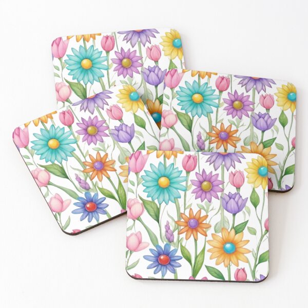 Item preview, floresillas de colores designed and sold by norachiang.