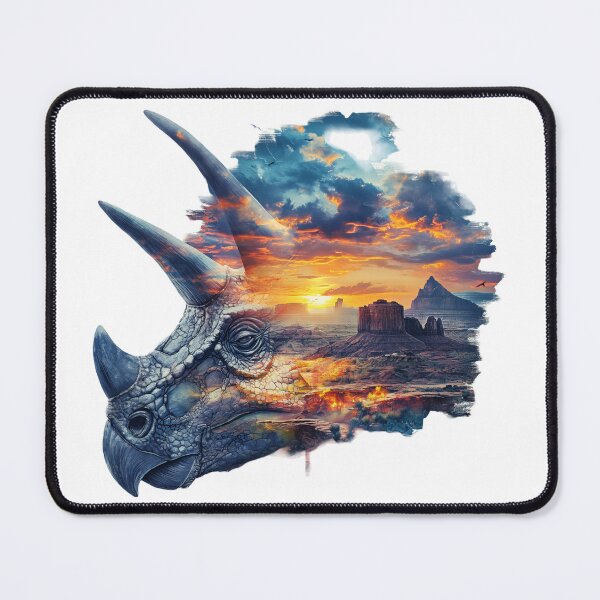 Item preview, Triceratops Canyon Landscape  designed and sold by branmandesigns.