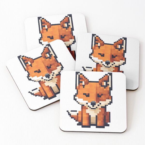 Item preview, Retro Pixel Fox designed and sold by Fashon1.