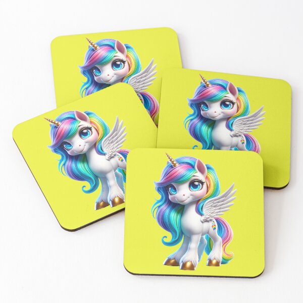Item preview, Colorful pegasus unicorn: an expression of magic and joy No. 9 designed and sold by Nathalymx.