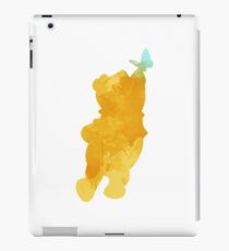 Bear and butterfly Inspired Silhouette iPad Case/Skin