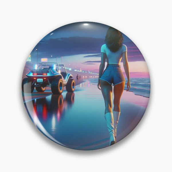 Item preview, Retrowave Dreamgirls - Petra (The Beach) designed and sold by Wolfey133.
