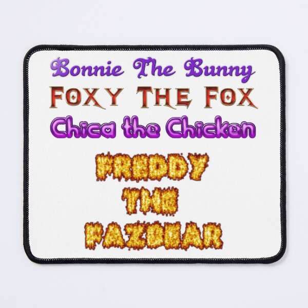 Item preview, FREDDY THE FAZBEAR BONNIE BUNNY FOXY CHICA CHICKEN designed and sold by ljh0422.