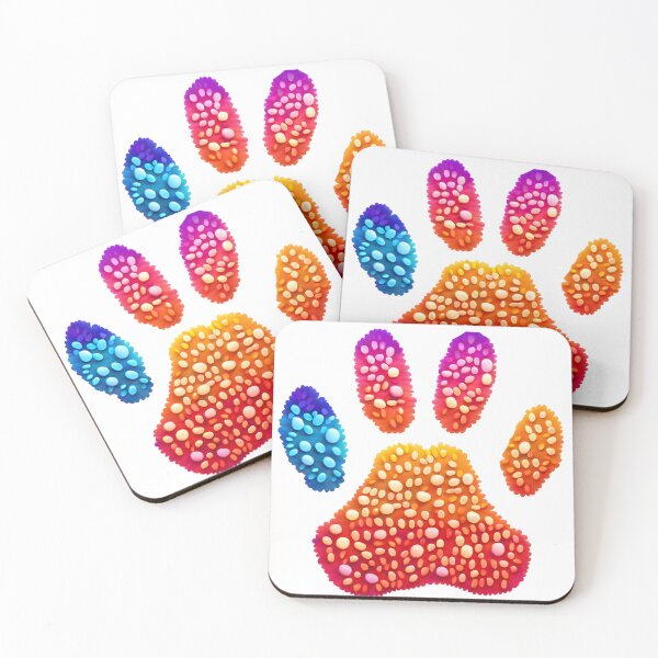 Item preview, Vibrant Colors of a Coral Reef Paw  designed and sold by Fashon1.