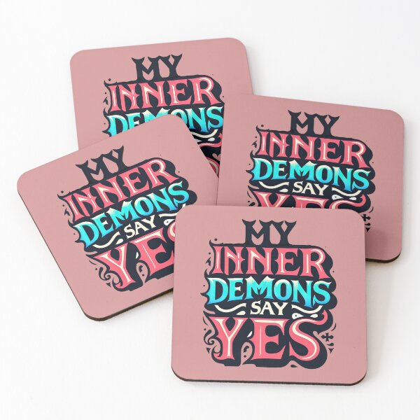 Item preview, My Inner Demons Say Yes designed and sold by ArtadoraDesignz.