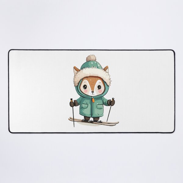 Item preview, Cute vixen skiing designed and sold by Astralia.