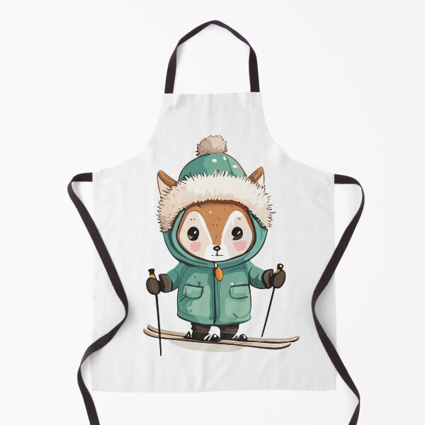 Item preview, Cute vixen skiing designed and sold by Astralia.