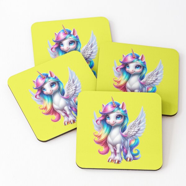 Item preview, Colorful pegasus unicorn: an expression of magic and joy No. 15 designed and sold by Nathalymx.
