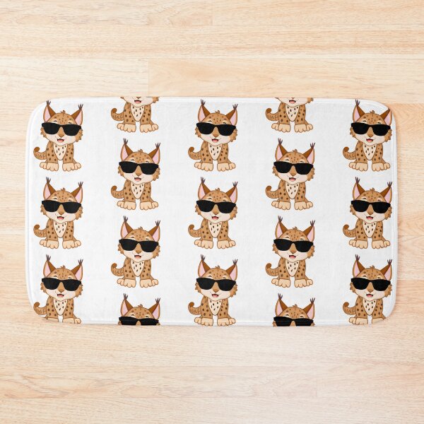 Item preview, Cool Bobcat Wearing Sunglasses designed and sold by TheAnimalZ00.