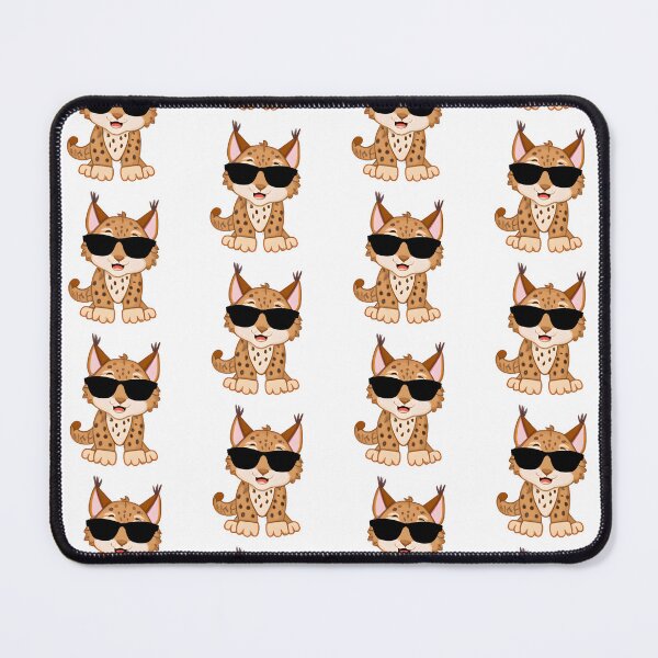 Item preview, Cool Bobcat Wearing Sunglasses designed and sold by TheAnimalZ00.